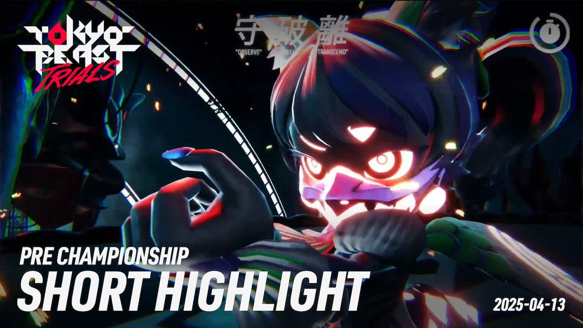 PRE CHAMPIONSHIP SHORT HIGHLIGHT ━━━━━━━━━━ From the recent tournament, we've picked out some of the most intense battles! Don't miss the highlights of TOKYO BEAST's first official tournament. #TOKYOBEAST
