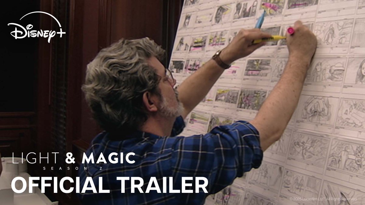 The rebels that redefined cinema are back. Light and Magic Season 2 is now streaming on Disney+. #StarWarsCelebration