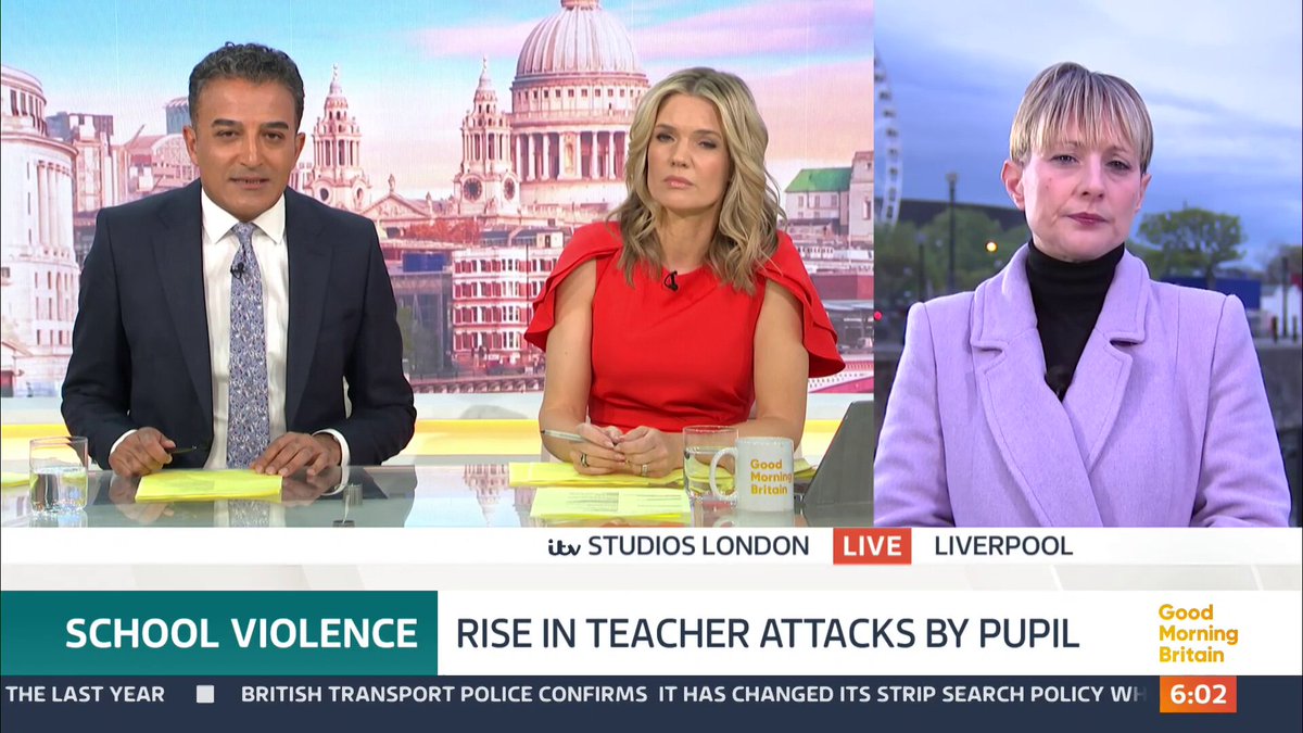 Teachers have been punched, kicked, shoved or spat at by pupils in the last year, according to a new report. The survey by teaching union NASUWT shows 81% of teachers believe children's behaviour has become worse, with 60% of threats of assault with a weapon coming from pupils of primary school age. Katy Rickitt reports.