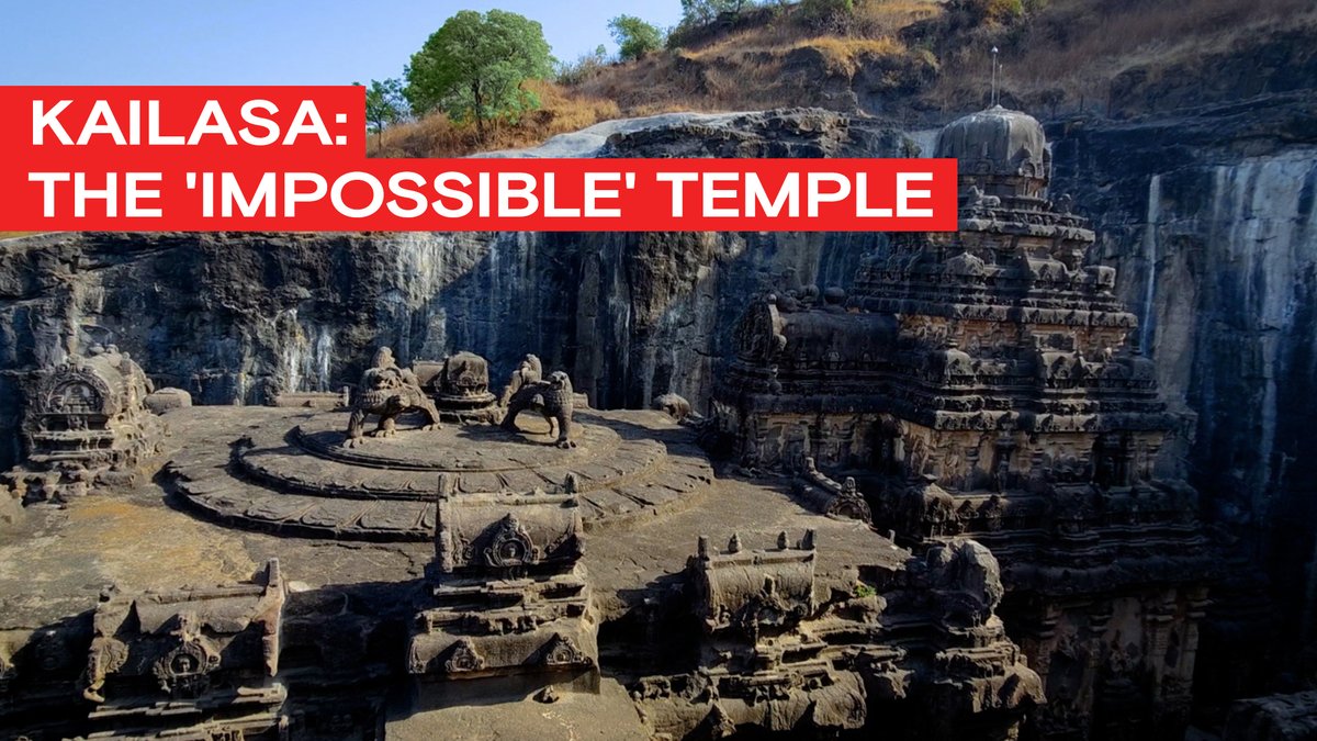 No 3D models, no modern tools, and no room for error — making the Kailasa Temple one of the most jaw-dropping examples of ancient Indian craftsmanship. Carved top-down over 1,200 years ago, this architectural marvel continues to baffle Western scholars, with some even suggesting it may have been an otherworldly creation! #WorldHeritageDay #KailasaTemple #Ellora #WilliamDalrymple William Dalrymple