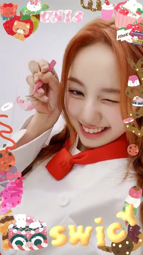 #유니스 표 탑꾸 어쩔거야〰️💖 너무 기염뽀짝 하자나?🍰🧁🍪 #내돌의온도차 #UNIS #SWICY UNIS #GAPCRUSH 👉