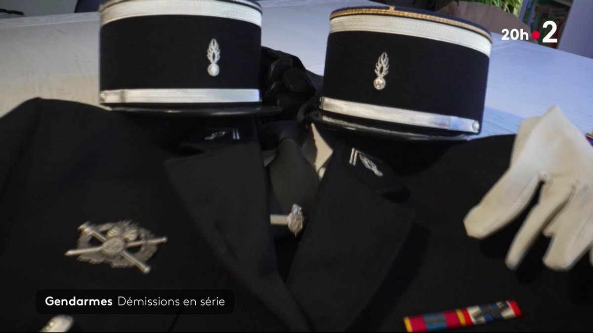 🇫🇷👮 Charge de travail, risque sur le terrain, santé mentale… De plus en plus de gendarmes démissionnent. 5 672 ont démissionné en 2023 : +34% sur 4 ans.