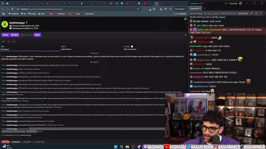 This Hasan/Diddy meme keeps taking crazy turns Apparently, Hasan DID go to a Diddy party Check out his terrible acting performance when chatter called it out “OMG, I did! Just realized..yo holy fu*k my mind just unlocked..I thought it was weird as fu*k”