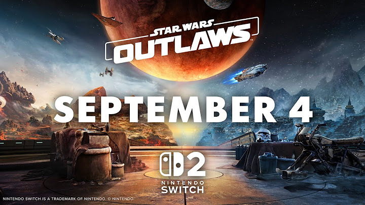 📅 Date – Star Wars Outlaws se voit doté d’un premier trailer pour sa sortie sur Nintendo Switch 2. Et nous connaissons désormais la date, ce sera le 4 septembre !