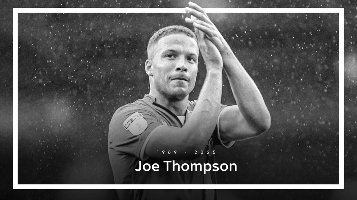 Former Rochdale midfielder Joe Thompson has died aged 36.