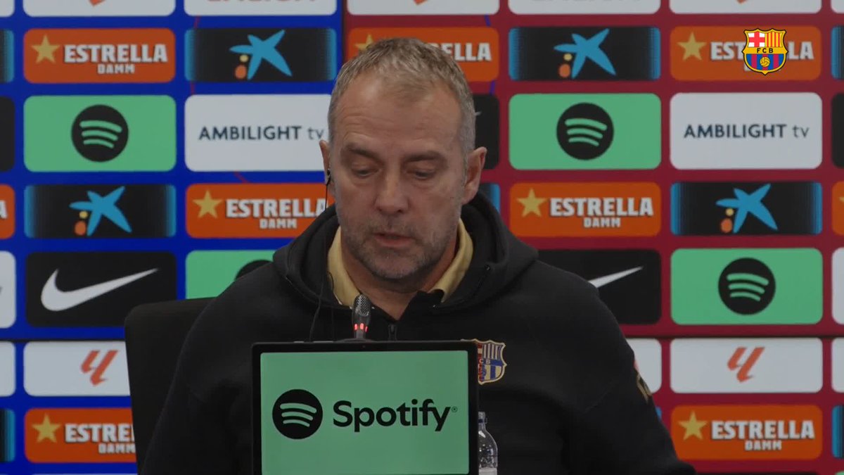 🎙️ HANSI FLICK: “Inter Milan is a very experienced team...a fantastic team with a great coach.” #BarçaCelta