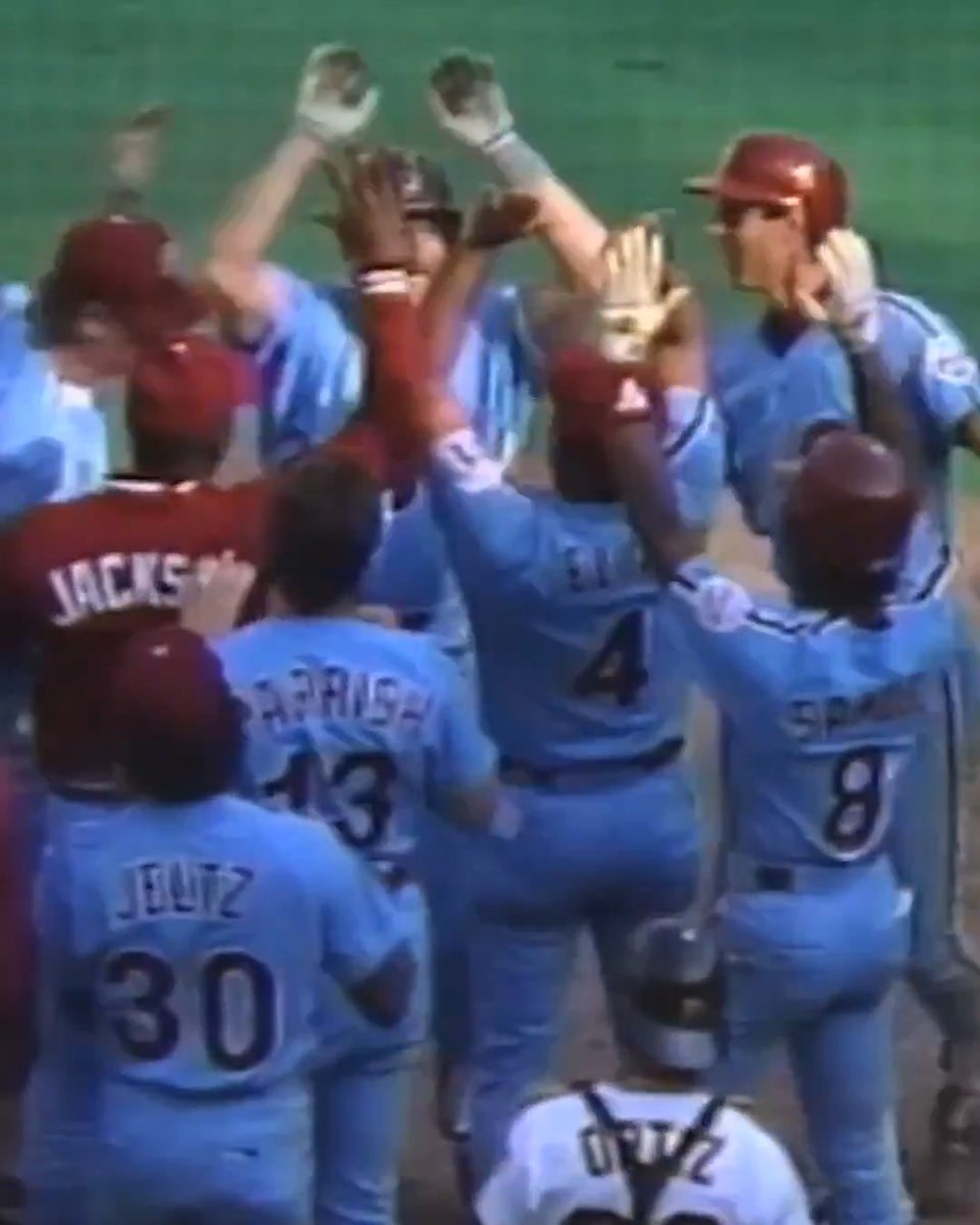 April 18, 1987. Mike Schmidt hits his 500th Career Home Run!
