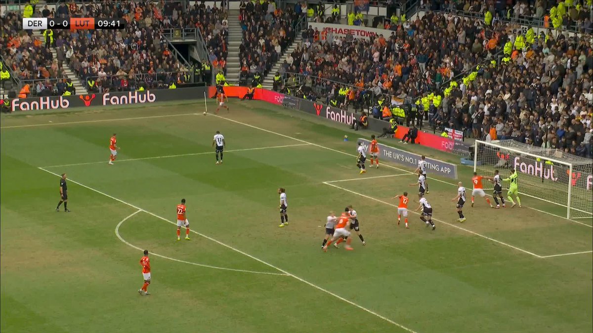 The PERFECT start for Luton Town ๐คฉ Millenic Alli gives the away side the lead ๐