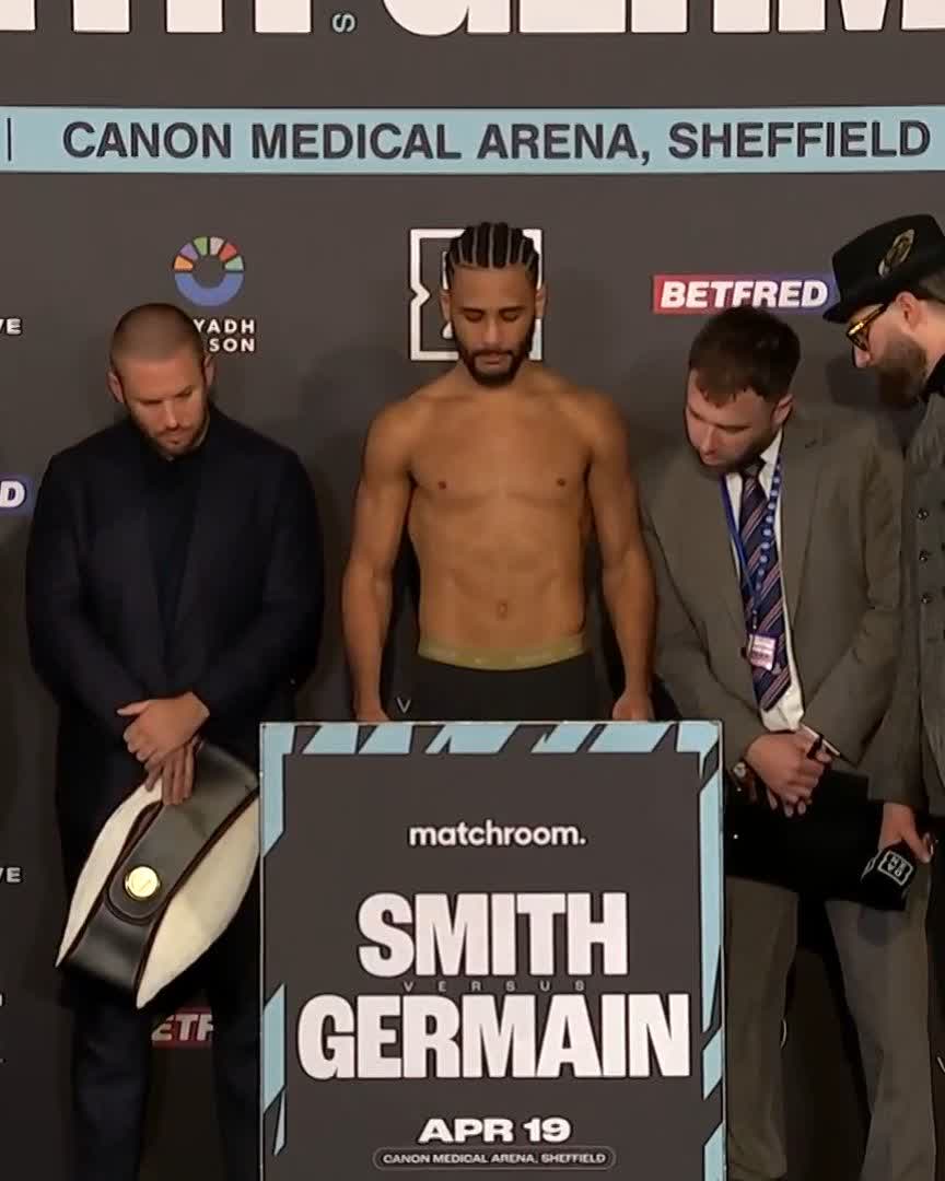 ⚖️ WEIGH-IN & FACE-OFF 👀 Ryan Kelly vs Caoimhín Agyarko 🛡️ WBA Continental Super Welterweight Title #KellyAgyarko | DAZN | #SmithGermain
