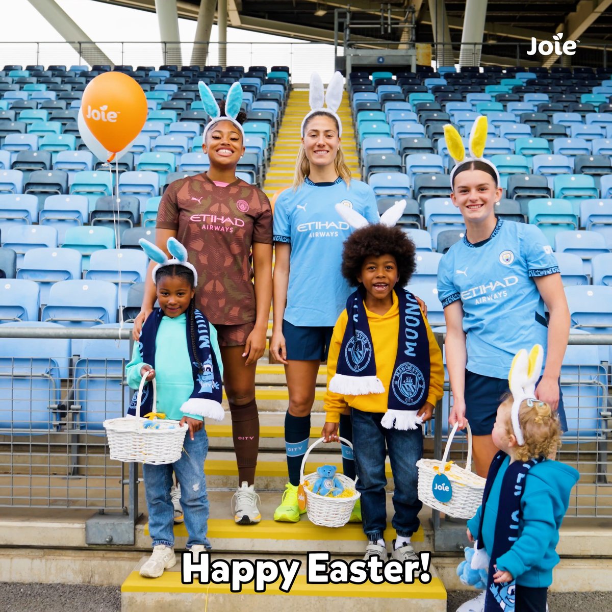 Happy Easter! 🐰 Thanks to Joie, Khiara Keating, LAIA ALEIXANDRI and Lily Murphy join the next generation to swap training drills for egg hunts! 🐣 🤝 Joie Baby