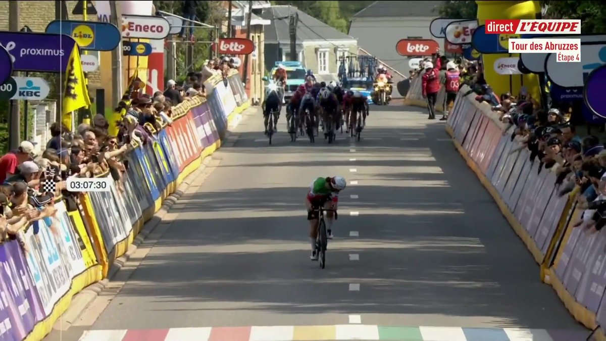 C'est Elisa Longo Borghini qui décroche la Flèche brabançonne femmes ! #lequipeVELO