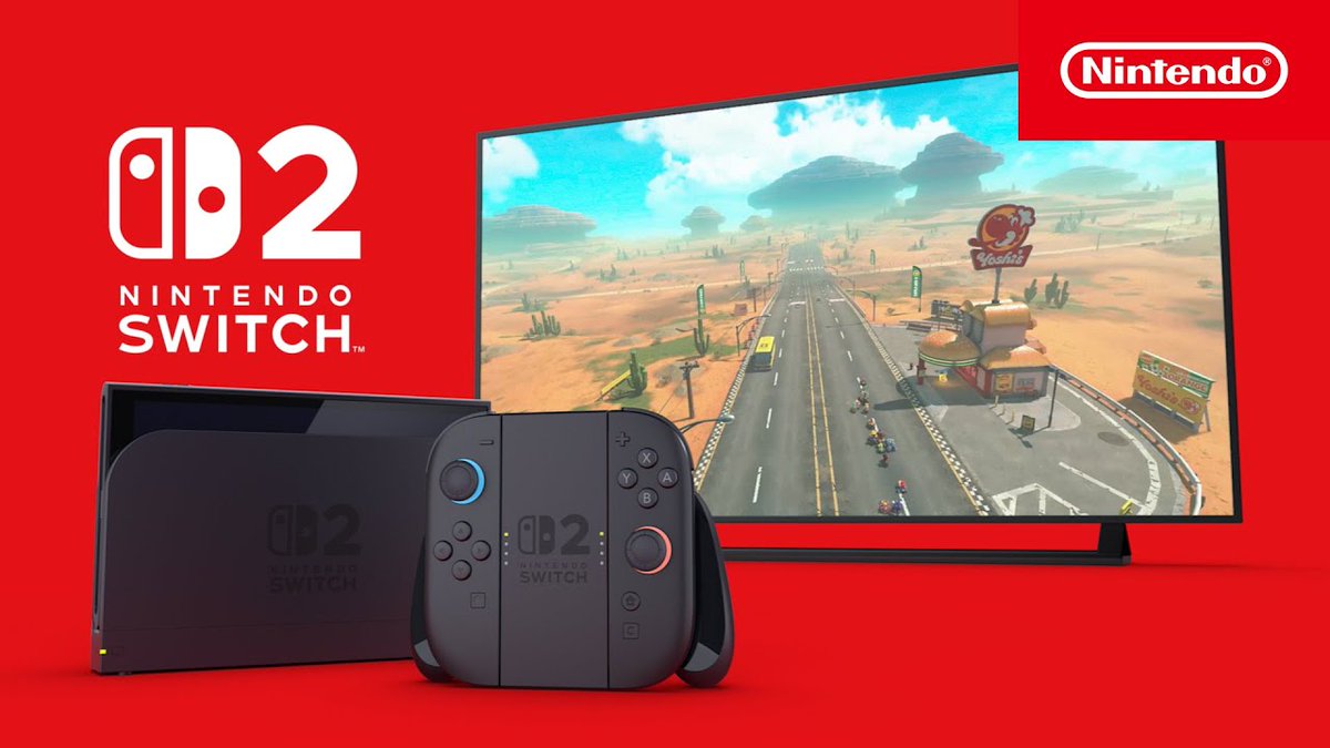 Primeiro comercial oficial japonês promocional para o Nintendo Switch 2 é divulgado pela Nintendo: