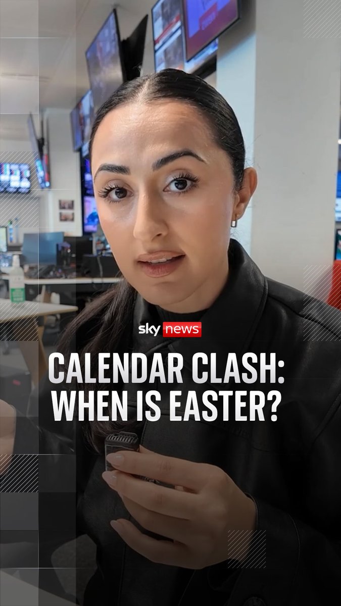 Easter's date has remained divisive. But this year, Catholic, Protestant and Orthodox churches will celebrate Easter on the same day. ⛪ Sky's Charline BM explains the Easter Date Debate ⬇️