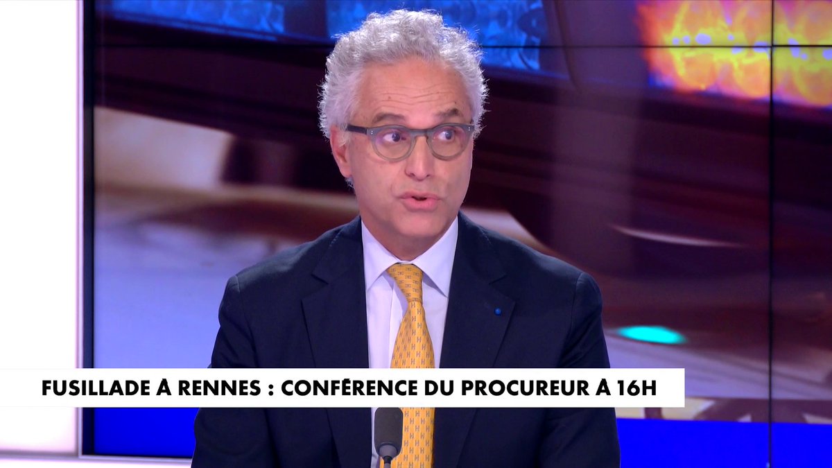 Bernard Cohen-Hadad, président du cercle de réflexion Etienne Marcel, au lendemain de la fusillade intervenue à Rennes : «C'était le laboratoire social de la gauche caviar où il faisait bon vivre, mais ce n’est plus le cas : c’est devenue Marseille bis», dans #180MinutesInfo