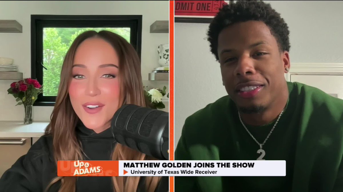Matthew Golden expects to be a PLAYMAKER on kickoff return. 🤩 Kay Adams | @matthewgolden_