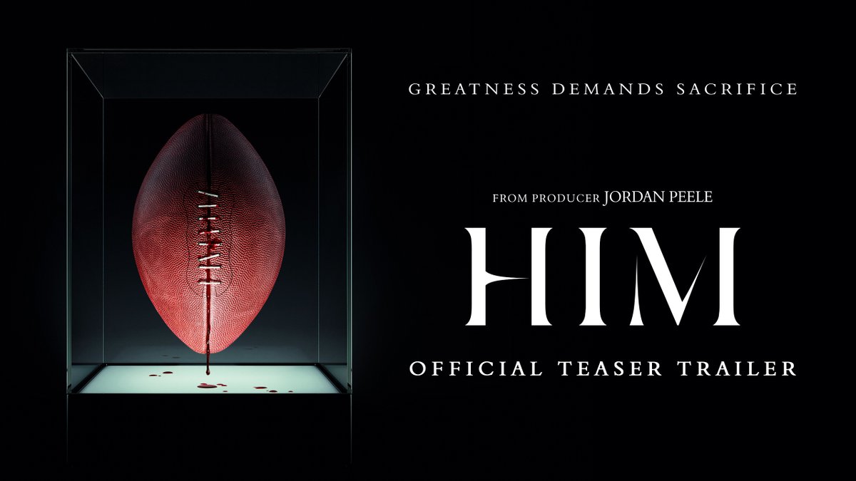 Greatness demands sacrifice. From producer Jordan Peele, #HimMovie is only in theaters September 19.