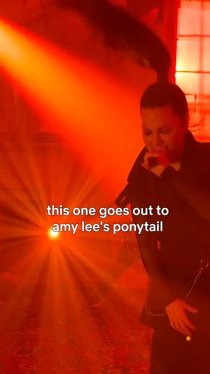 listen amy lee’s pony didn’t need to go that hard