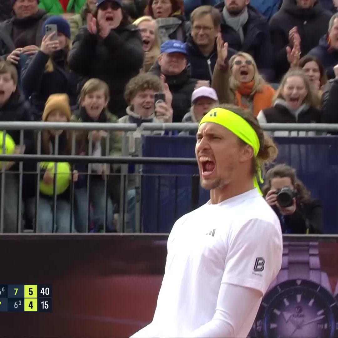 Revenge is a dish best served after 3 hours and 14 minutes 🙌 Alexander Zverev avenges his loss at Indian Wells by coming back to beat Tallon Griekspoor 6-7 7- 6 6-4 💪 #BMWOpen