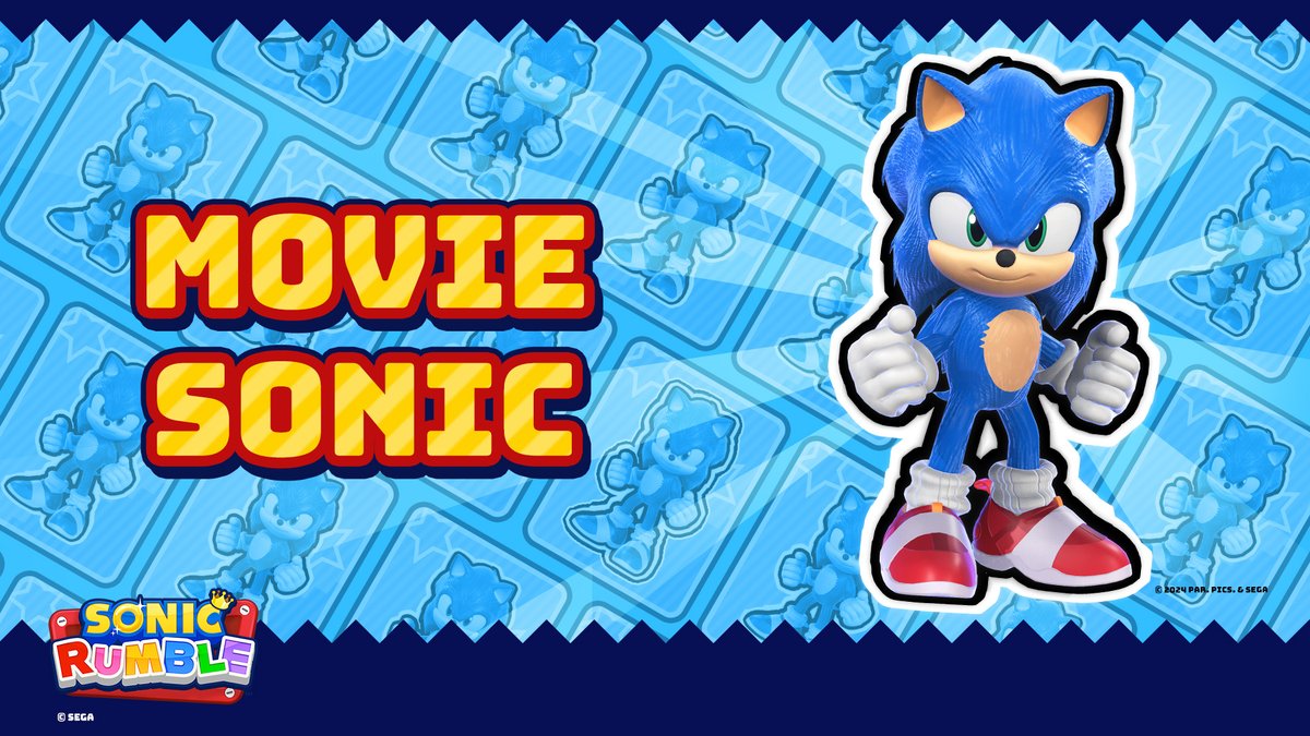 Try to keep up! We're so close to the finish line, don't miss out on the chance to grab Movie Sonic in Sonic Rumble!