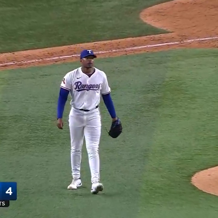 Rock put on a show for his first MLB win 🔥