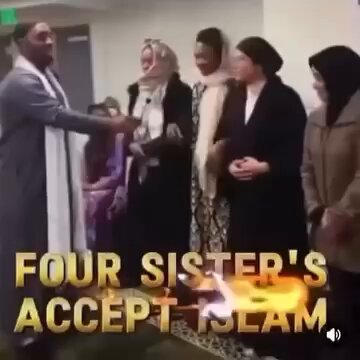 أربع نساء من أميركا تعتنق الاسلام.. الله أكبر ولله الحمد