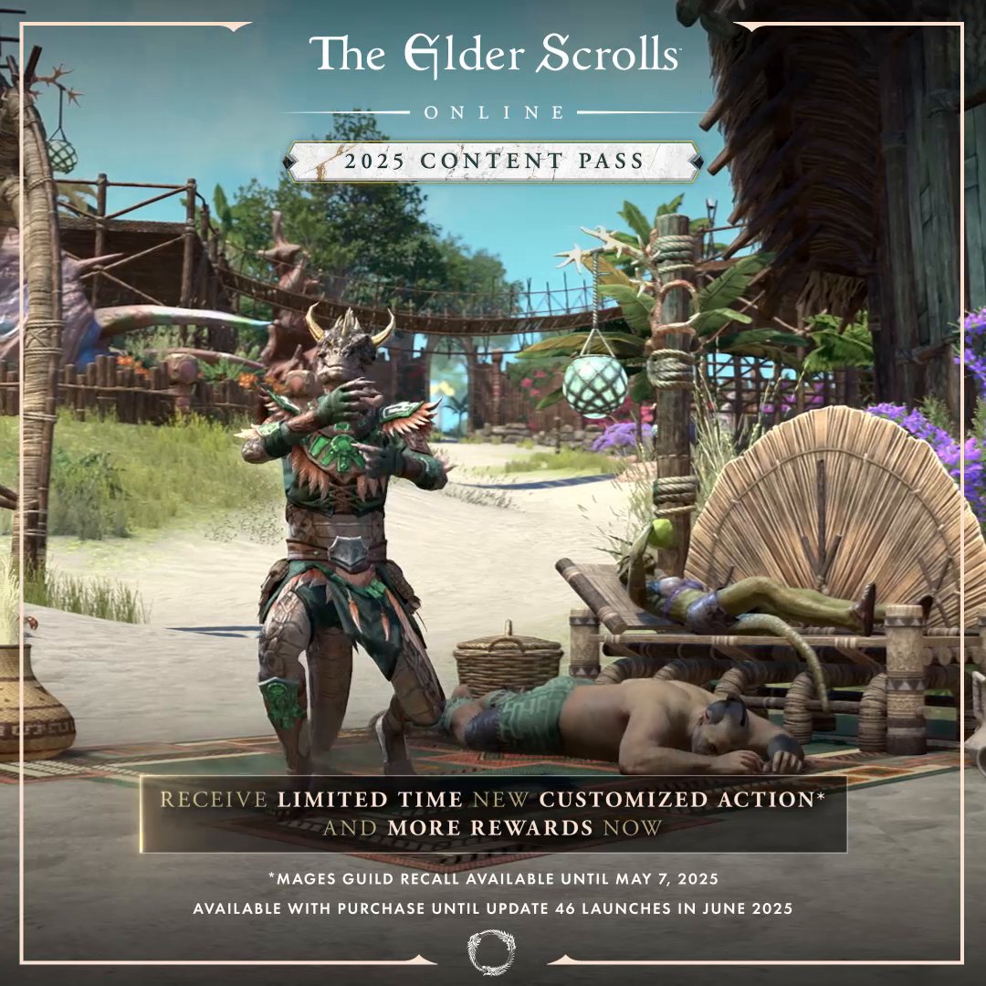 Have you secured your 2025 Content Pass? Prepurchase today, and you'll get access to an entire year's worth of content when it launches, and more rewards as soon as you purchase!