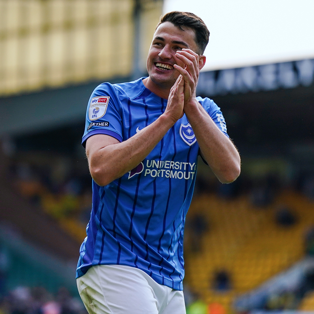 That was for YOU. 💙 #Pompey