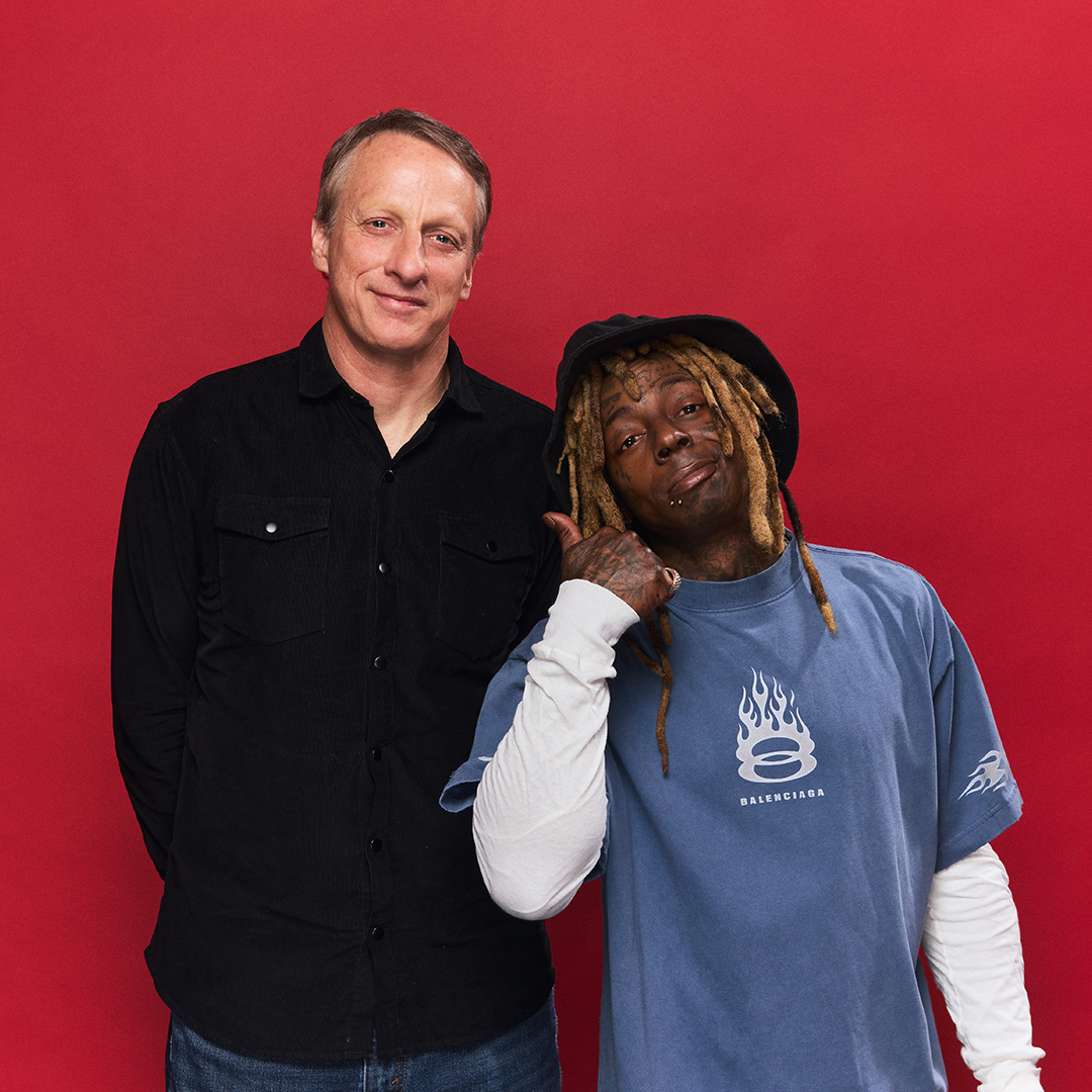 .Tony Hawk and Lil Wayne WEEZY F talk skateboarding, video games, and stardom on episode 2 of #YoungMoneyRadio. Tune in on Apple Music: