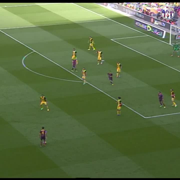 El último gol de Alexis Sánchez con el Barça que fue?