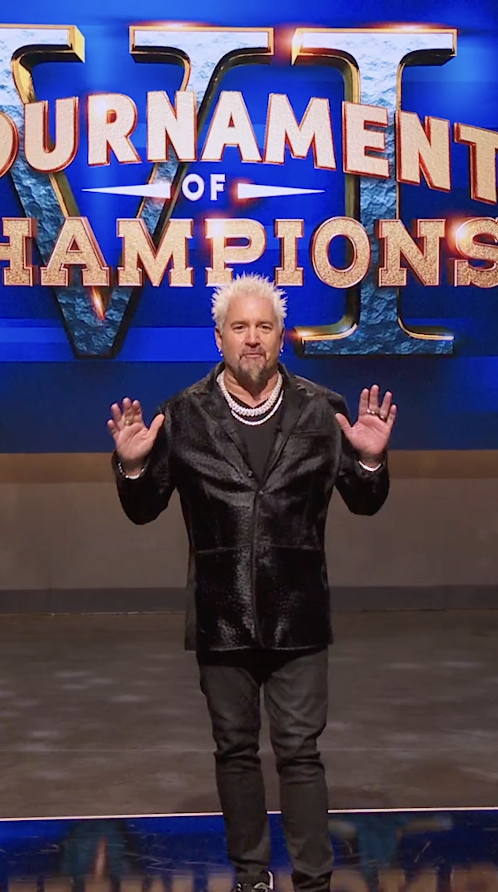 .Mayor Guy Fieri describes the top-secret TOC finale guest judge as “one of the most-important culinary figures of our time, guaranteed to blow our chefs’ minds!” Who do YOU think it is? Tune in for the #TournamentOfChampions finale Sunday at 8|7c!