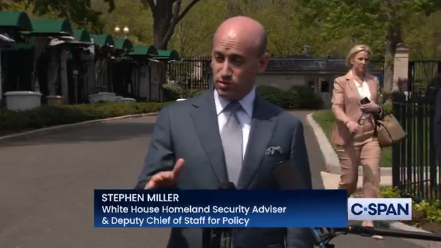 Stephen Miller (Stephen Miller) on Sen. Chris Van Hollen (D-MD): "His heart is reserved for an illegal alien who's a member of a foreign terrorist organization. I am beyond appalled."