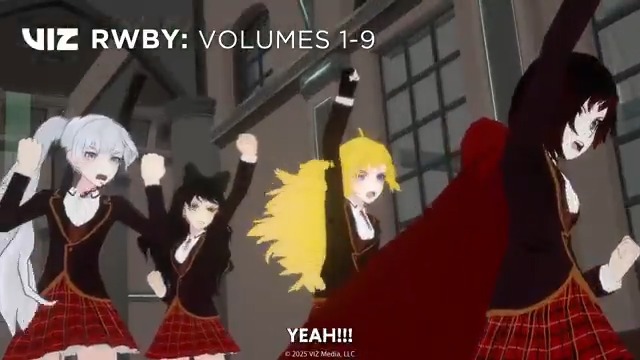 Time to watch the iconic food fight on repeat now that RWBY is on digital 🥖