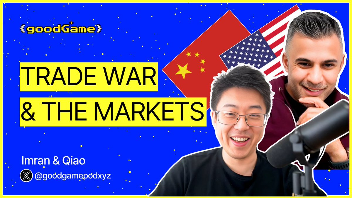 NEW POD | EP 74 🎙️ Trade War & The Markets Timestamps: 0:46 Eric Trump 1:59 Movement Labs 4:37 Regulation in Crypto 8:34 Benefits of Going Public 9:25 OpenAI Tried to Buy Windsurf 12:48 OpenAI as a Super App 14:24 Investment in AI Companies 15:57 AI vs Crypto Startups 17:18 Impact of Crypto's Speculative Nature 19:03 Trade War 25:01 Trade War Strategy Discussion 28:18 Impact of Trade War on Global Relations 30:30 Impact of Trade War on Startups 31:57 Impact of Military Conflict on AI Progress 32:34 China's Dominance in Robotics 36:01 China's Advancements in Solar Energy 38:18 Zora Launch & "Base is for everyone" Token 41:07 What's New in AI? 48:35 OpenAI o3 49:54 Competitive Nature of AI Models 53:50 AI Memory Feature 56:37 Market Discussion 59:34 Market Predictions 1:02:02 Exciting Startups in AI and Crypto 1:03:19 Poof 1:03:38 slop.club 1:05:10 o1.exchange Link ↓