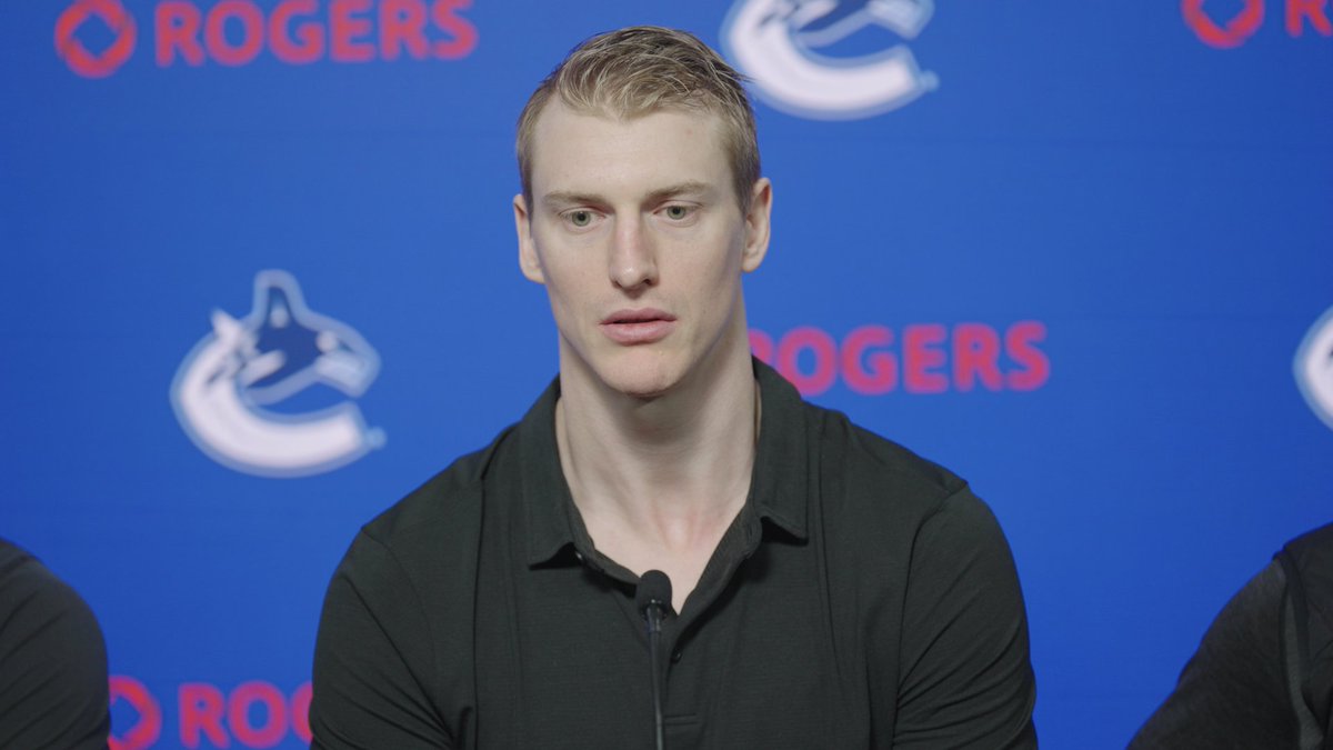 “Every team is striving for that consistency to be a contender every year, and that’s what we’re striving for.” 🗣️ Hear from Conor Garland, Tyler Myers, Filip Hronek, and Jake DeBrusk at year-end media.