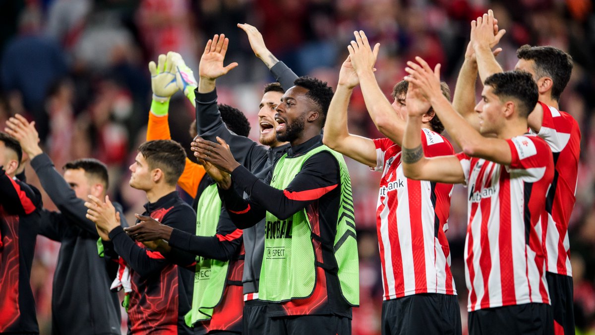 🎥 INSIDE I El sueño, cada vez más cerca. Un San Mamés espectacular, con récord de espectadores, lleva al Athletic a las semifinales de la UEFA Europa League #AthleticRangersFC #UniqueInTheWorld 🦁