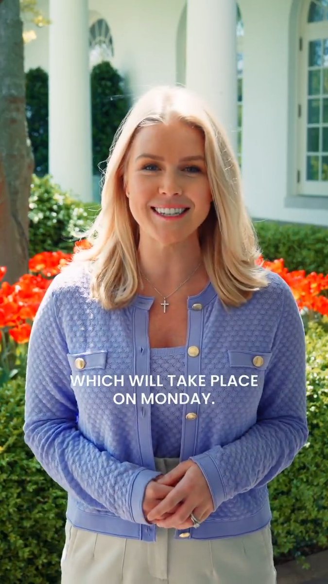 WEEK FULL OF W'S! 🏭 NVIDIA/Abbott/Honda 🇸🇻🇮🇹 Bukele &amp; Meloni 🏈 Ohio State &amp; Navy 💊 Drug prices down 🚫 No alien SS benefits 🎣 Fishing regs slashed 🚨 Lowest crossings 🇺🇸 Patty Morin vs. MS-13 fanboy Senator Chris Van Hollen 🐣 Easter Egg Roll Monday! Karoline Leavitt’s MAGA Minute ⬇️