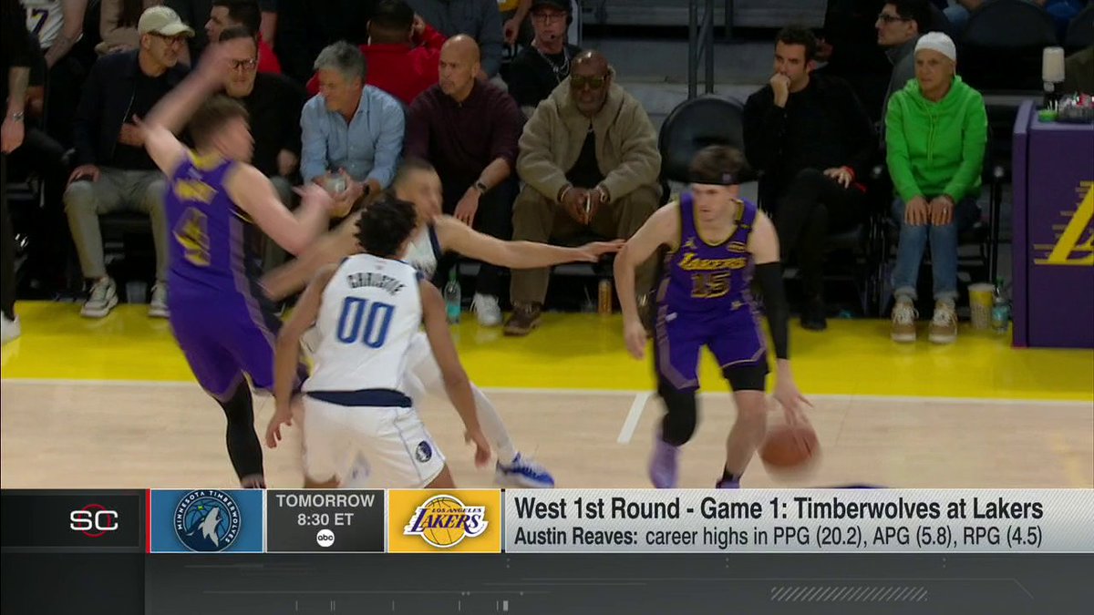 “The most important player on the Los Angeles Lakers is Austin Reaves." Kendrick Perkins on the key to a potential Lakers playoff run ⭐🏀 Timberwolves-Lakers | Saturday @ 8:30 PM ET on ABC 🍿