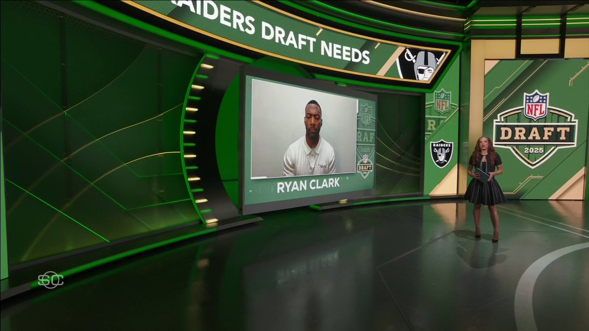 “Don’t start drafting for need when there’s an opportunity to pick the best player available.” Ryan Clark is rockin’ with Ashton Jeanty as a potential draft pick for the Raiders 🙌 🏈
