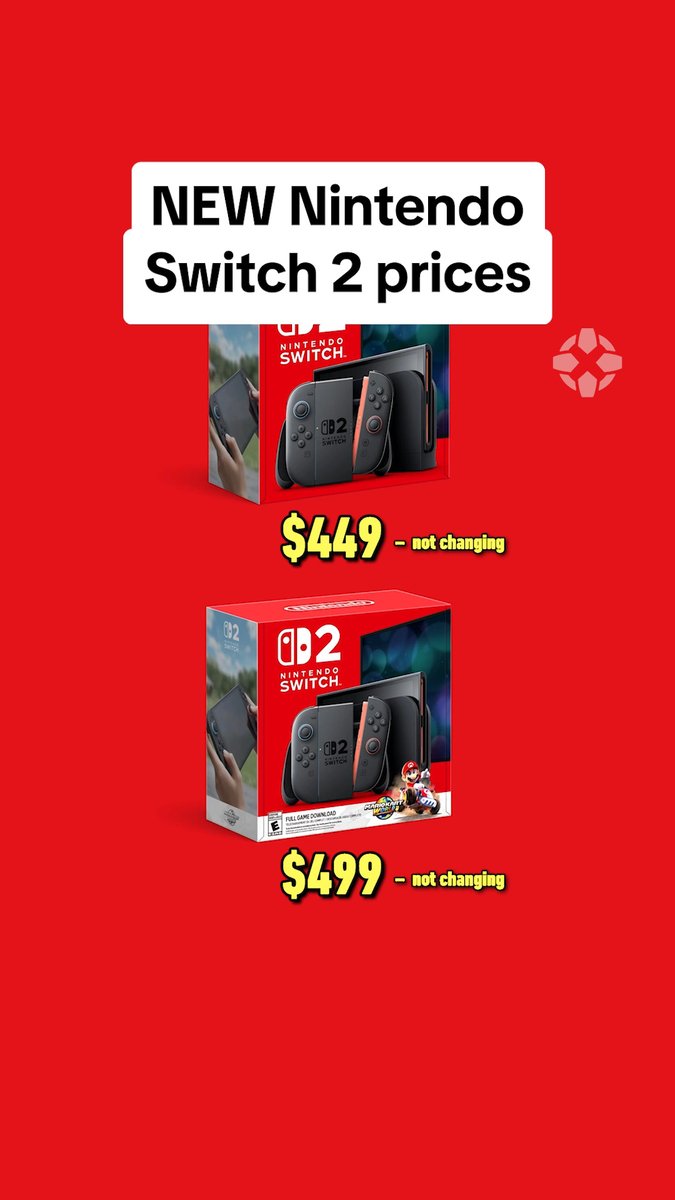 Nintendo has revealed the new prices for their Nintendo Switch 2 accessories: