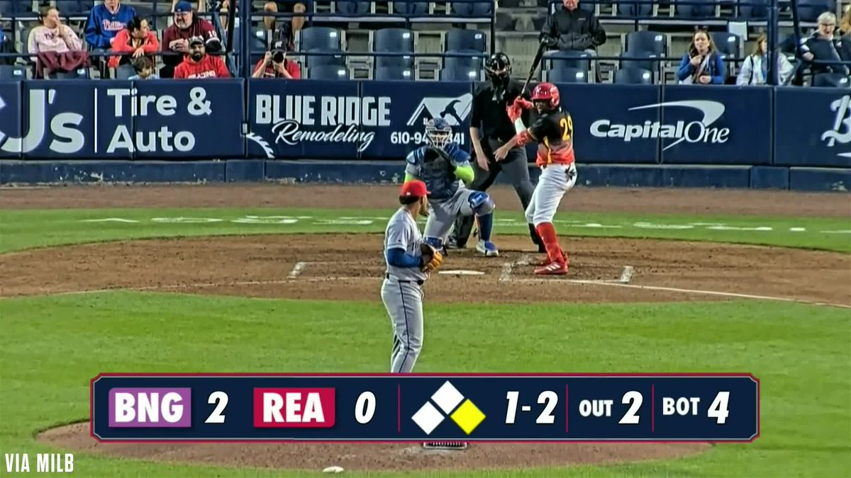 Francisco Alvarez catches another runner stealing for Double-A Binghamton!