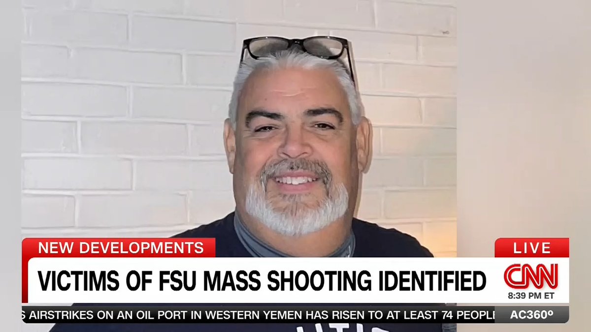 "You're prepared for it, but you're not really prepared for the emotional aspect", student Chris Joseph on the shooting on the FSU campus yesterday.