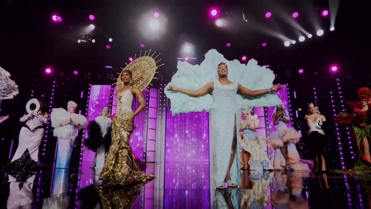 Season 16 in the house! ✨ Welcome our reigning Miss Congenialities, Xunami Muse & Sapphira Cristál (THE CRISTÁL BALL: OUT NOW!)! 🫶 #DragRace