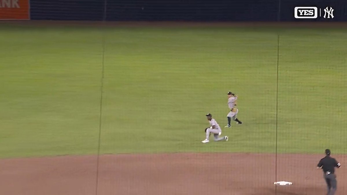 A perfectly executed relay by the New York Yankees 😮‍💨
