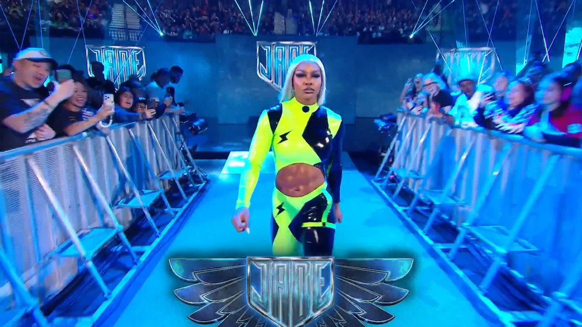 This has gone off the rails! 😱 IYO SKY had to remind EVERYONE who the Women's World Champion is 👊 #SmackDown