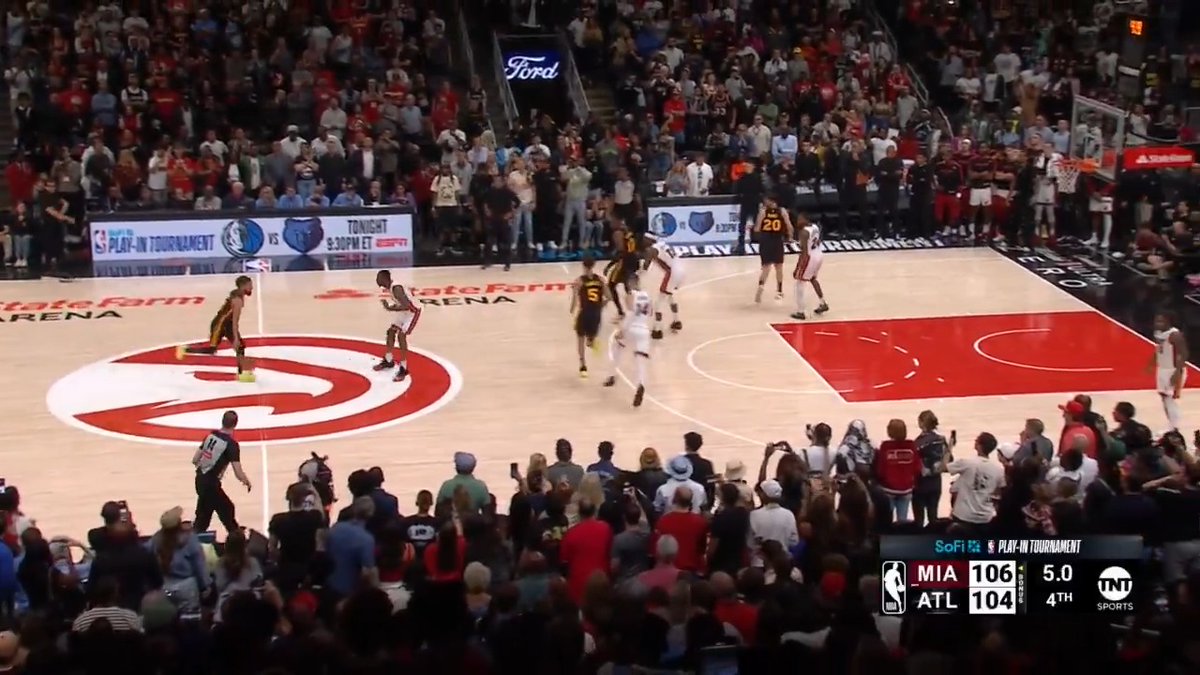 ICE TRAE YOUNG TIES IT UP WITH 1.3 REMAINING 🥶 THIS. GAME. 🍿
