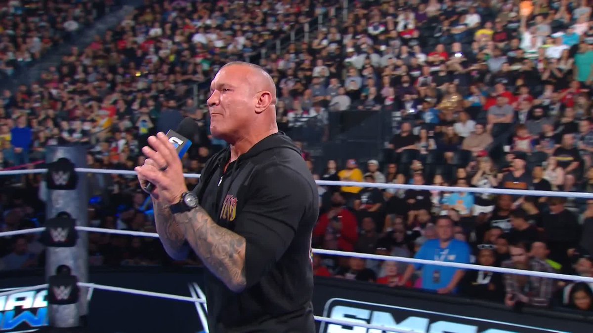 Time's a ticking... ⏰ Who will Randy Orton face at #WrestleMania?! 👀 #SmackDown