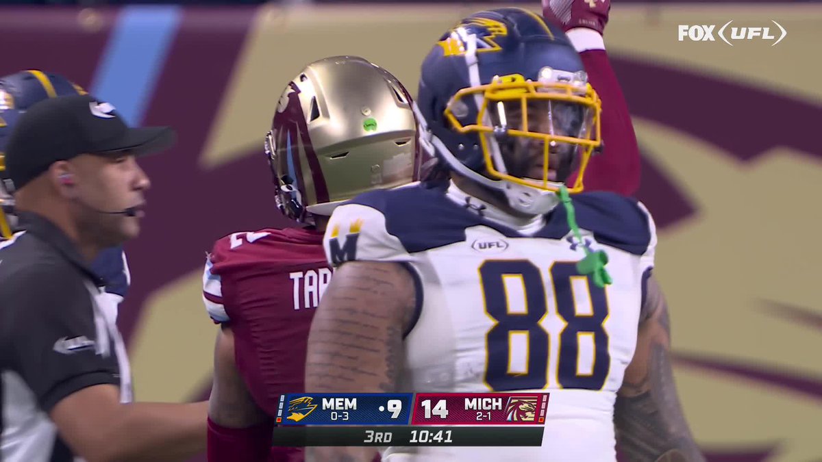 OUR BALL!! 😤 An incredible INT from Arnold Tarpley!