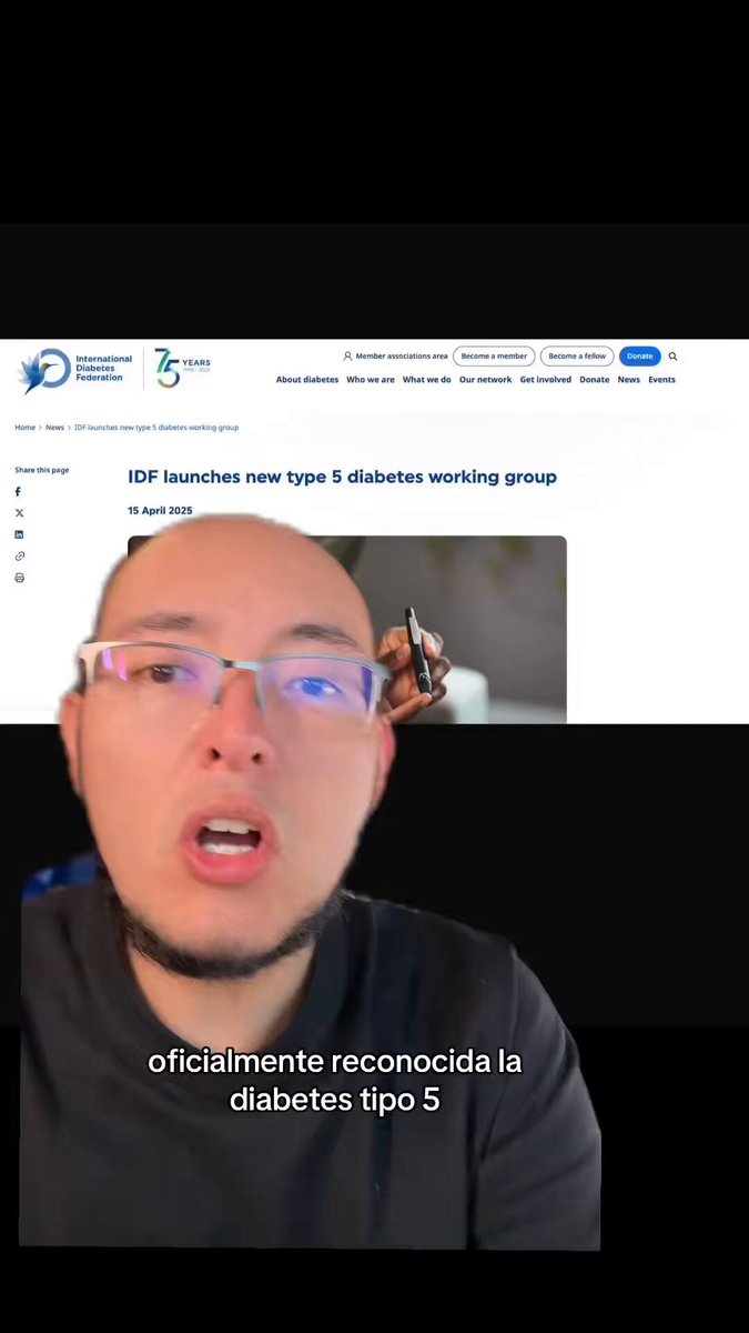 Diabetes tipo 5 ✅ Referencias: y