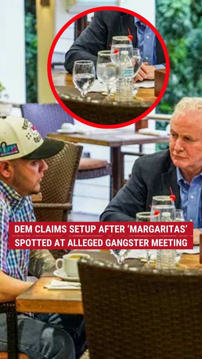 ‘MARGARITA-GATE’: Sen. Senator Chris Van Hollen (D-MD) claims officials in El Salvador concocted a scheme to make him look bad by planting garnished drinks during his meeting with deportee Kilmar Abrego Garcia, who is allegedly a member of the gang MS-13.