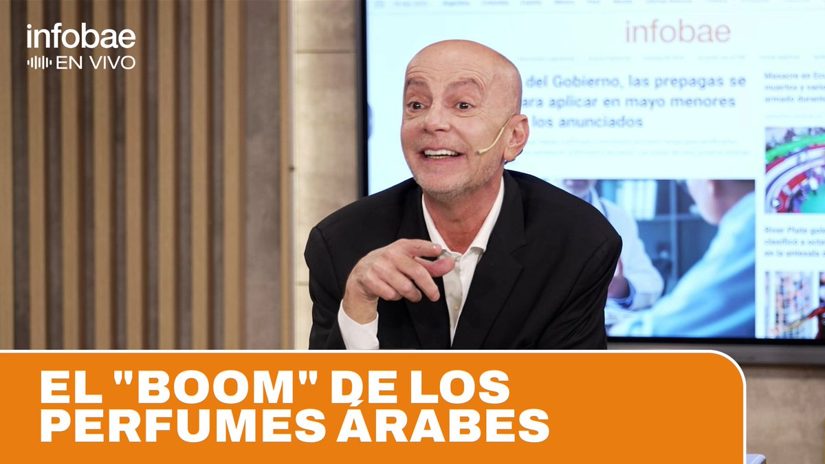 🟠 Infobae en vivo | EL "BOOM" DE LOS PERFUMES ÁRABES Bernardo Conti es químico y perfumista contó por qué se volvieron tan famosos estos perfumes del oriente. Además explicó cómo elegir el aroma que va con uno. 👉 Enterate de toda la información acá